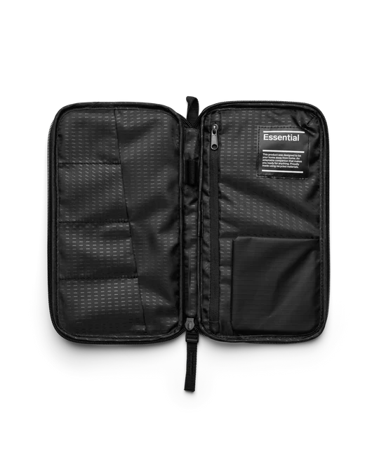 Essential Passport Cover Black Out