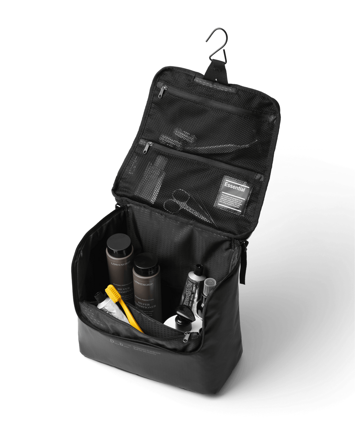 Essential Washbag M Oatmilk