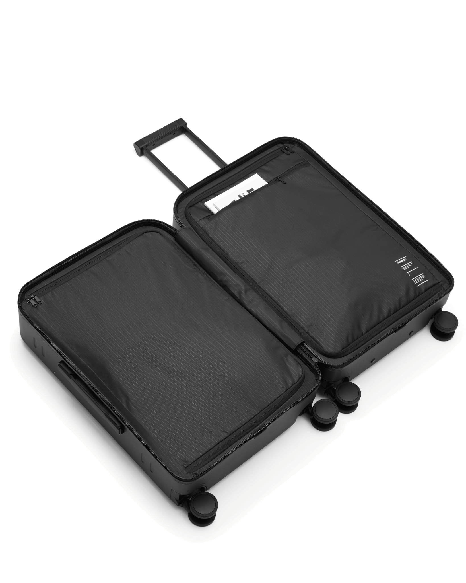 Ramverk Check-in Luggage Medium Black Out
