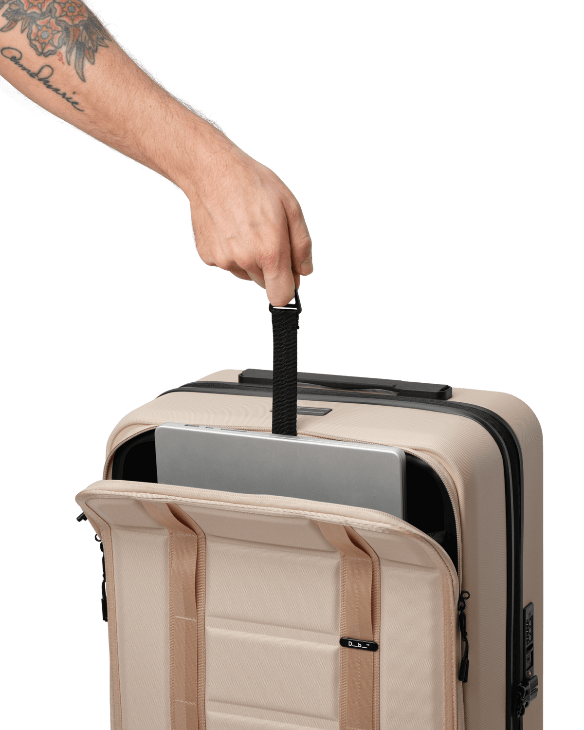 Ramverk Front-access Carry-on Fogbow Beige