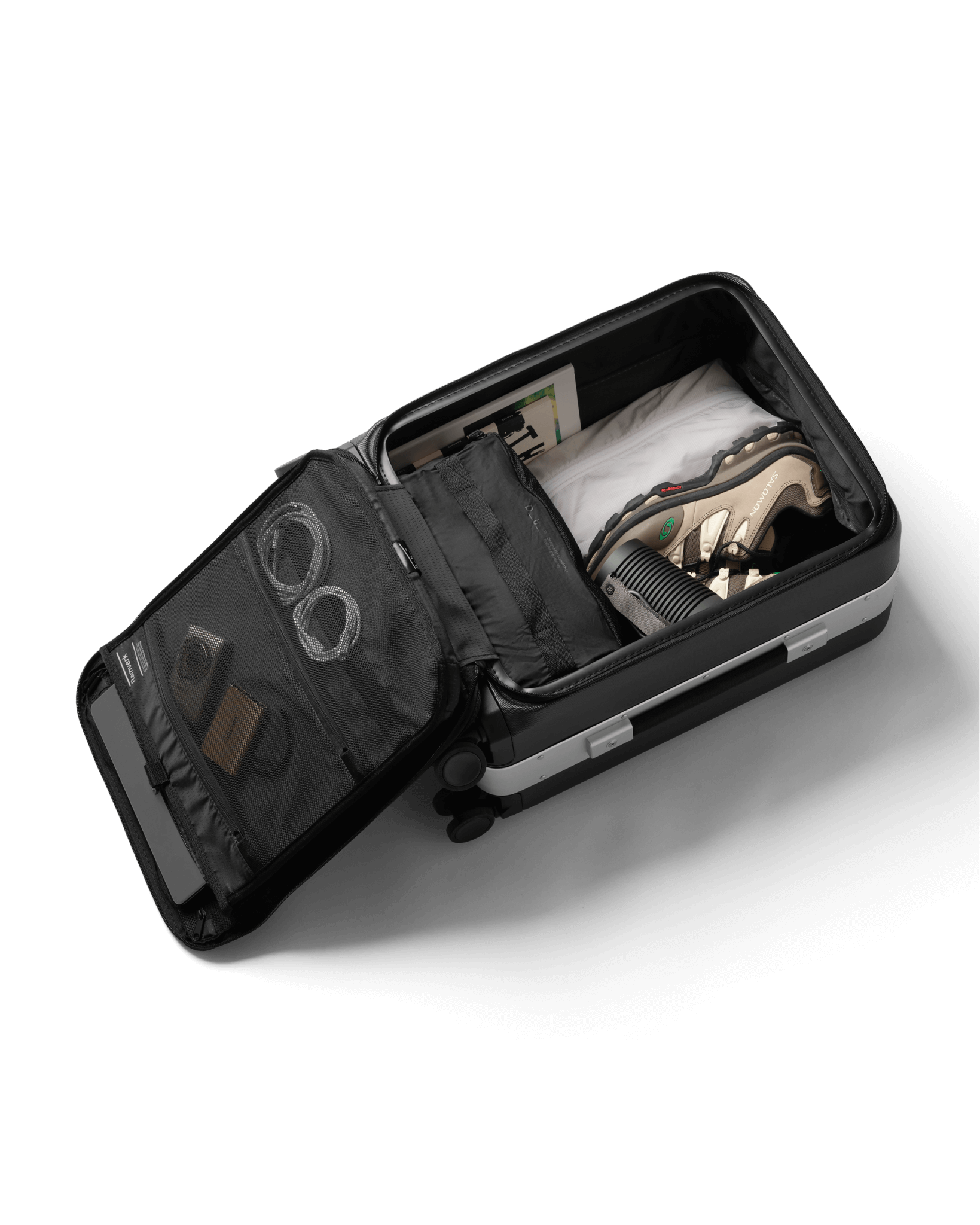 Ramverk Pro Front-access Carry-on Silver