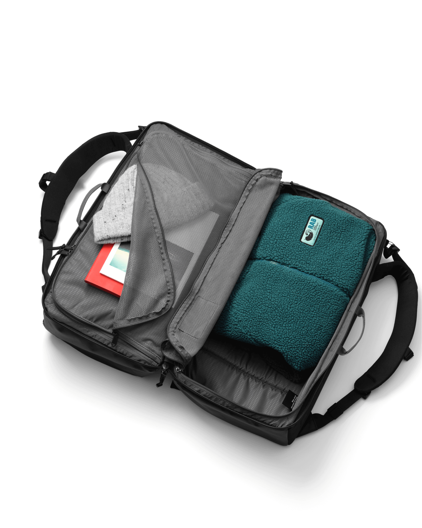 Roamer Pro Split Duffel 50L Black Out