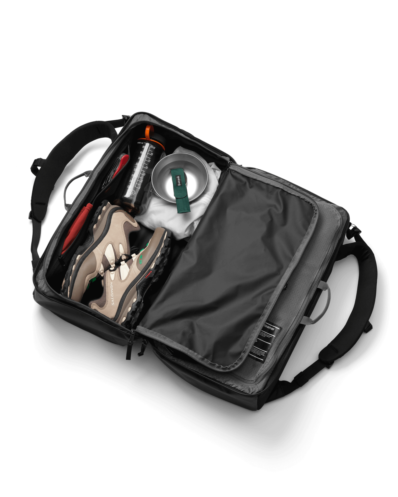 Roamer Pro Split Duffel 50L Black Out
