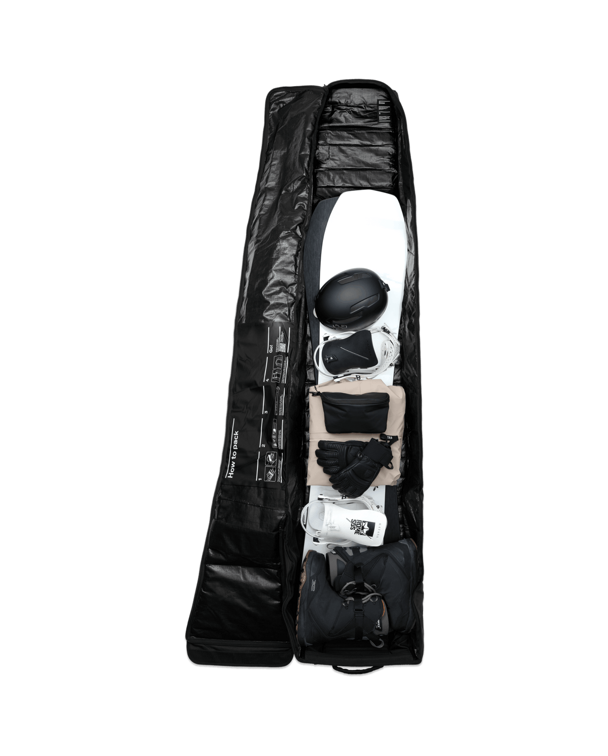 Snow Roller Pro 127L Black Out