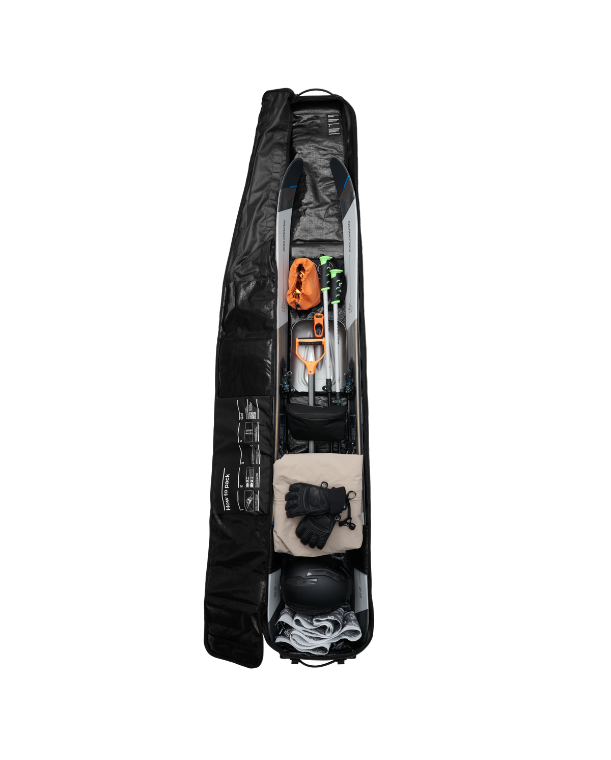 Snow Roller Pro 70L Black Out